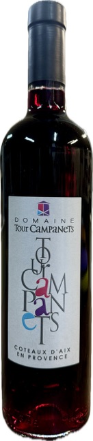 Coteaux d’Aix en Provence CUVÉE TOUR CAMPANETS ROUGE - 2022