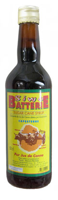 JUS DE CANNE SIROP DE BATTERIE