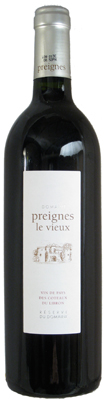 Vin de Pays des Coteaux du Libron PREIGNES LE VIEUX - RESERVE  - 2010