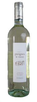 Vin de Pays des Coteaux du Libron PREIGNES LE VIEUX RESERVE BLANC
